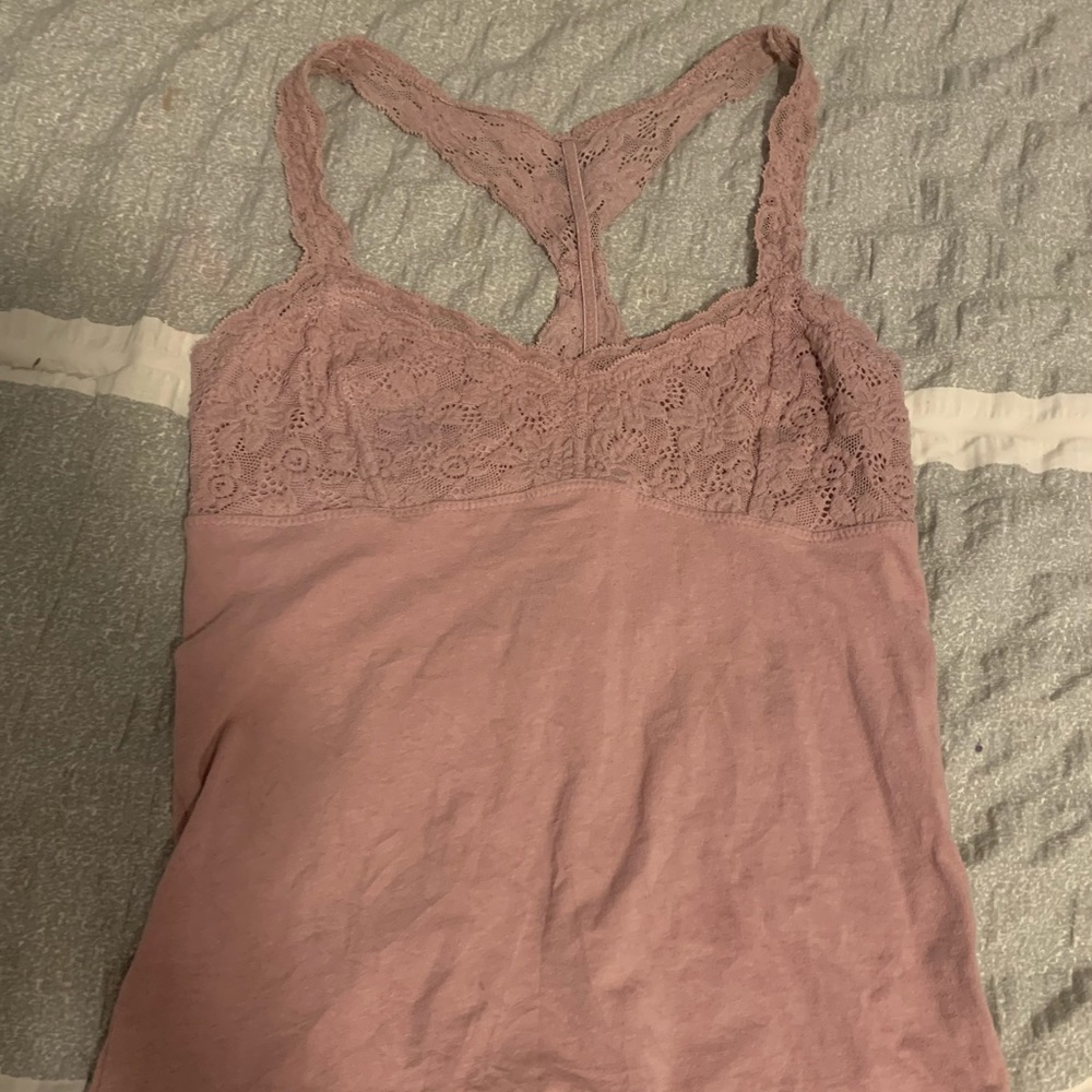 Pink tank top